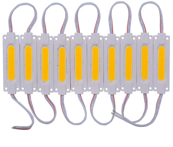 1000 шт. led COB модуль световая рекламная лампа 2 Вт IP65 Водонепроницаемый DC12V