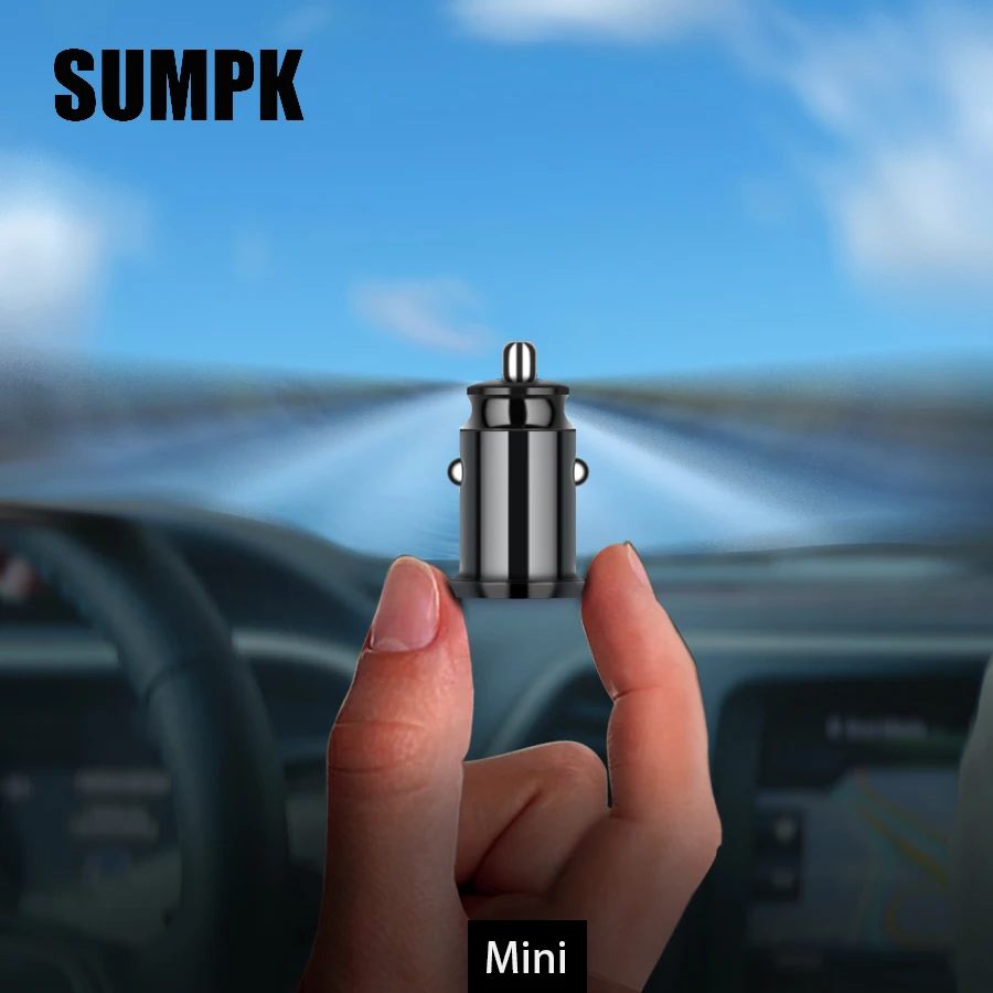 15 Вт USB Автомобильное зарядное устройство быстрой зарядки для iPhone Samsung Xiaomi