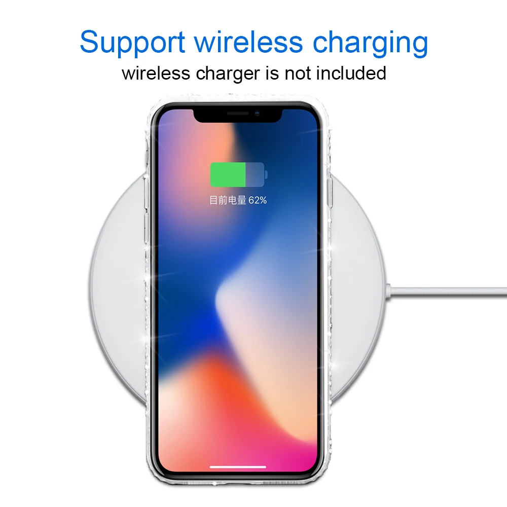 Модный чехол с раковиной для iPhone 8Plus 7 X XS противоударный мягкий бампер блестящий