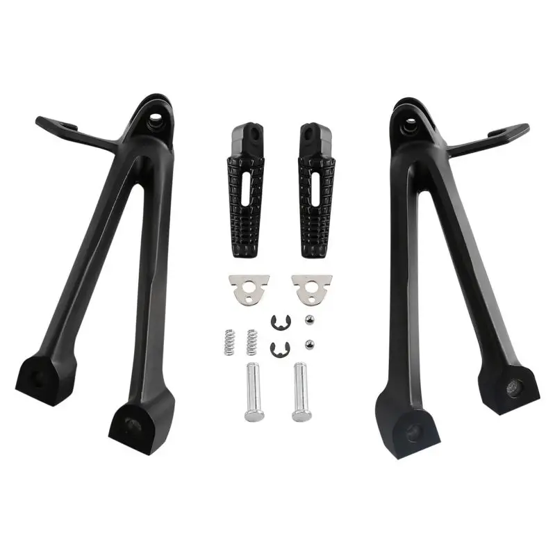 Задняя подставка для ног мотоцикла Suzuki GSXR GSX R 600 750 2006 2007 матовый черный