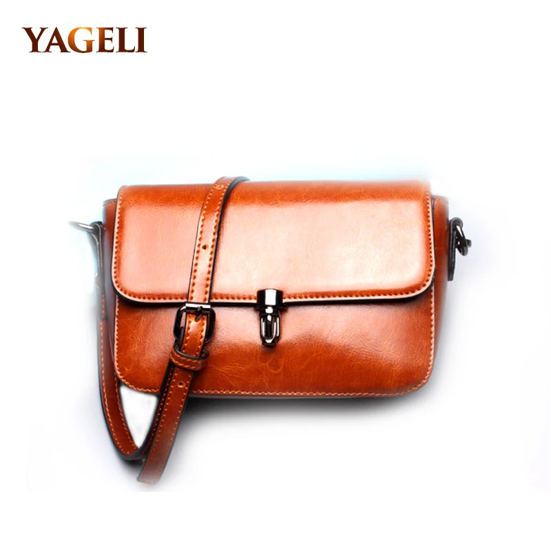 

2018 100% genuine leather women's crossbody bags famous brands designer ladies handbags cowhide ladies' shoulder messenger bags