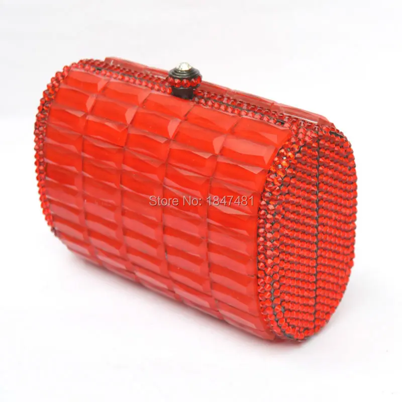 Мини-клатчи laiSC в форме коробки роскошные вечерние сумочки с кристаллами