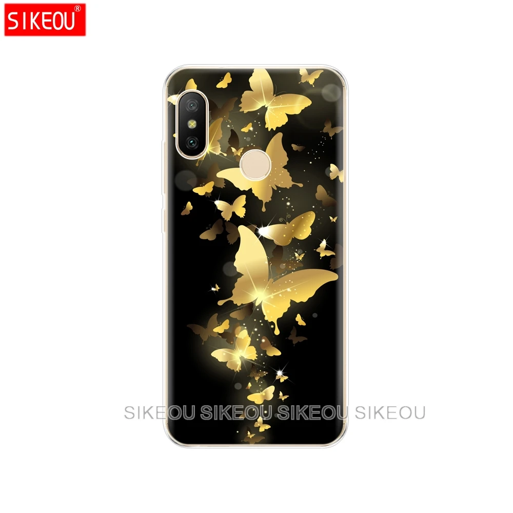 Силиконовый чехол для Xiaomi mi A2 LITE, чехол с полной защитой, мягкая задняя крышка из ТПУ, чехол для телефона s для Xio mi A2 LITE, бампер - Цвет: 33646