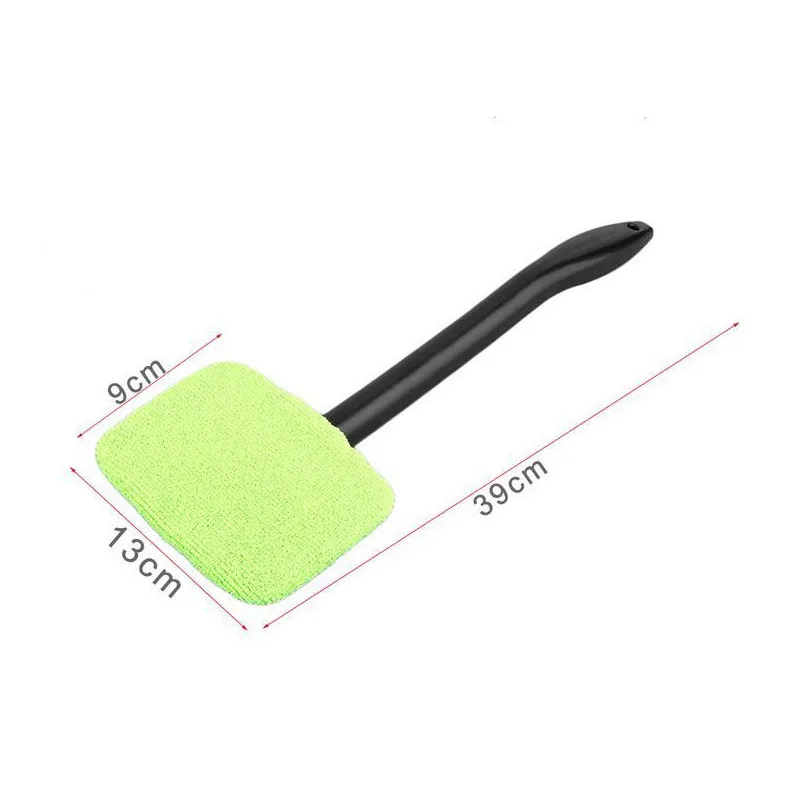 1 шт. Съемная 13 дюймовая щетка для окон очистки из микрофибры с салфеткой