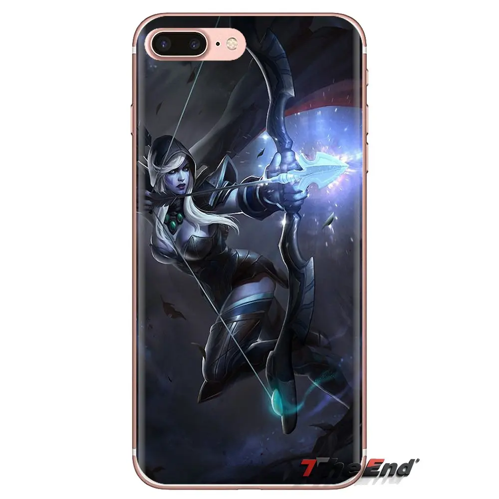 Прозрачный чехол из ТПУ Dota2 Traxex Drow Ranger dota 2 для iPod Touch Apple iPhone 4 4S 5 5S SE 5C 6 6S 7 8 X XR XS Plus MAX