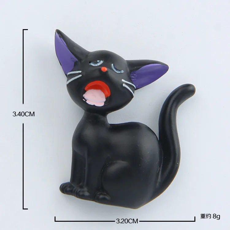 (3 pieces / lot)Miyazaki Anime [Witch Home Delivery] black cat creative three-dimensional refrigerator | Дом и сад