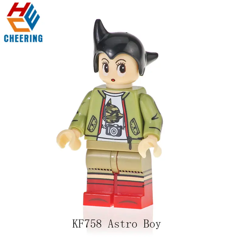 KF758 Without Box Single Sale Building Blocks Famous Movie Five Nights At Freddy Chica Bunny Foxy Spintraft Brick Children Toys Kids Gift KF6071 - Цвет: KF758 Without Box