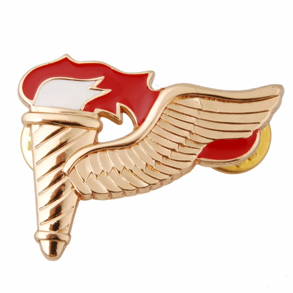 

US ARMY AIRBORNE SPECIAL FORCES PATHFINDER METAL WINGS PARACHUTIST BADGE
