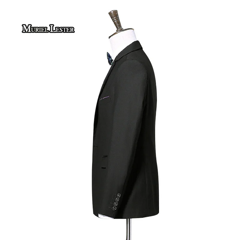 Мюриэль Лестер смокинг костюмы мужчин 2017 trajes de hombre Нарядные Костюмы для свадьбы