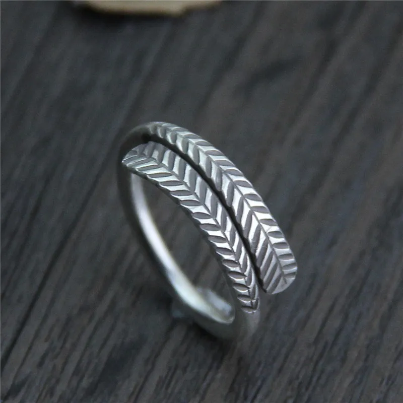 Оптовая продажа тайский Чиангмай ручной работы с серебряным покрытием кольцо