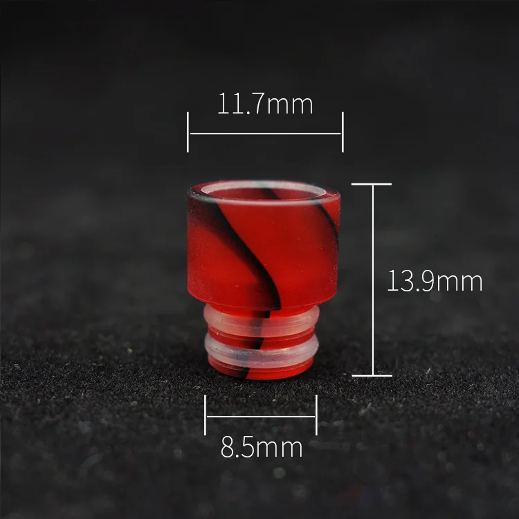 Е сигареты Driptips 510 акриловый капельный наконечник короткий рот для RDA испаритель