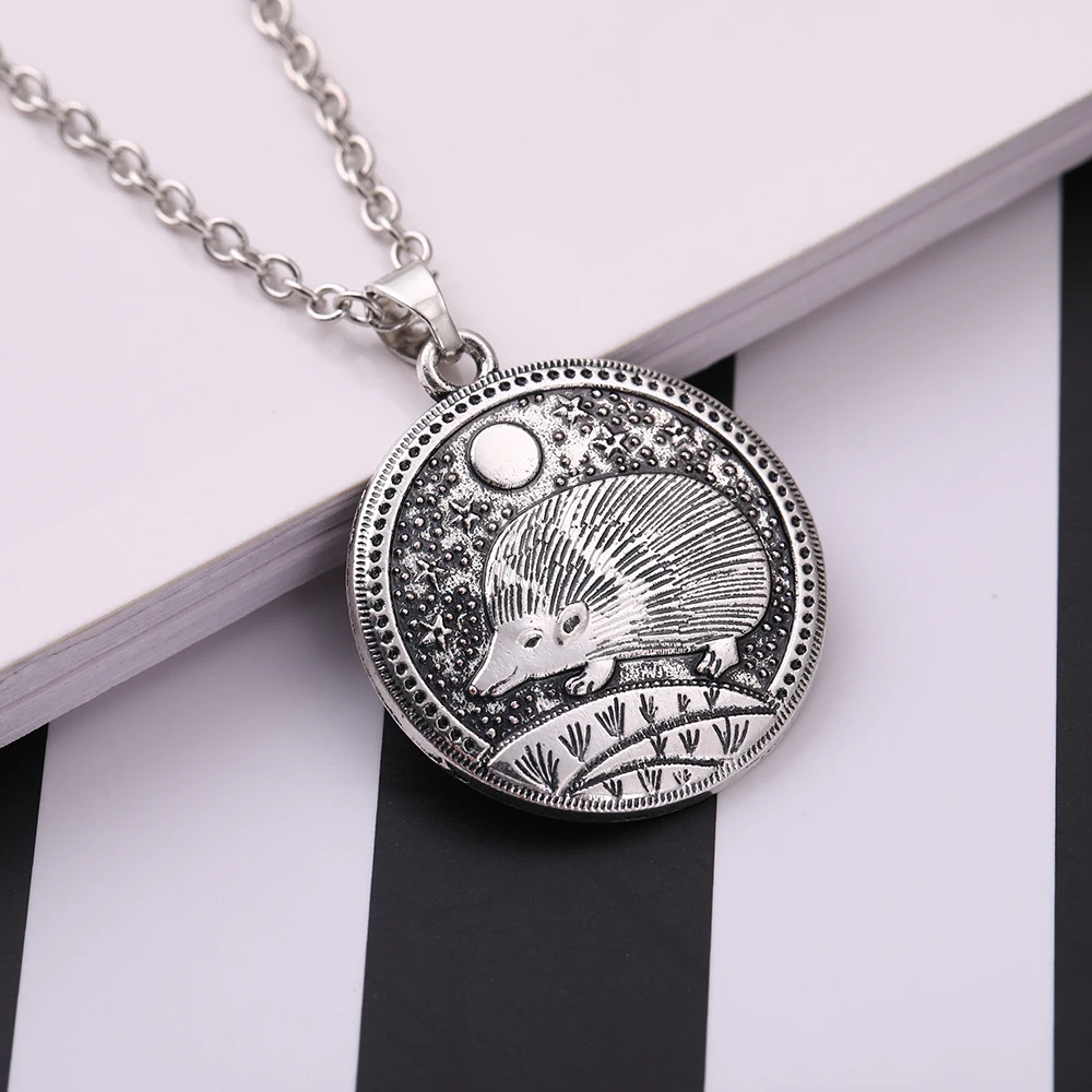 Рыболовный крючок Ежик животное цинк цепь из нержавеющей стали античное золото