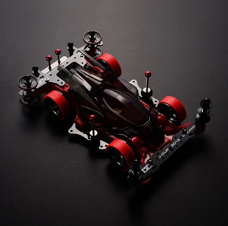 Tamiya миниатюрный четырехколесный привод модель автомобиля 95286 AR шасси Hero Thunder Shot с