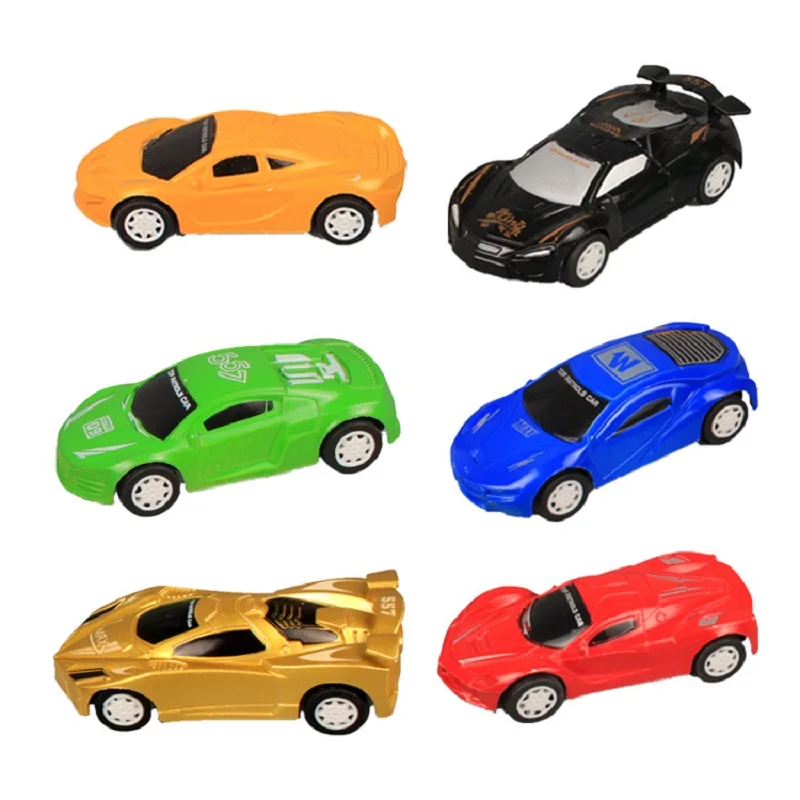 1:64 6 шт./лот тянущаяся модель автомобиля игрушки мобильная такси детские мини