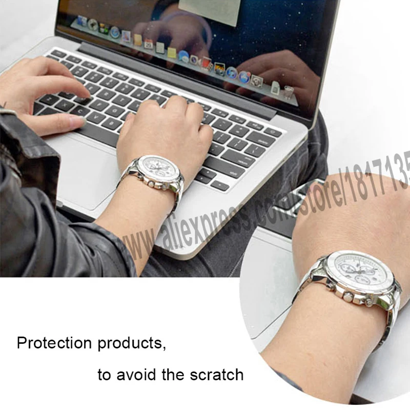 Новинка, наклейка серебристого цвета для Mac MacBook Air Pro retina 11 12 13 15 с сенсорной панелью, защитный чехол, защитная пленка