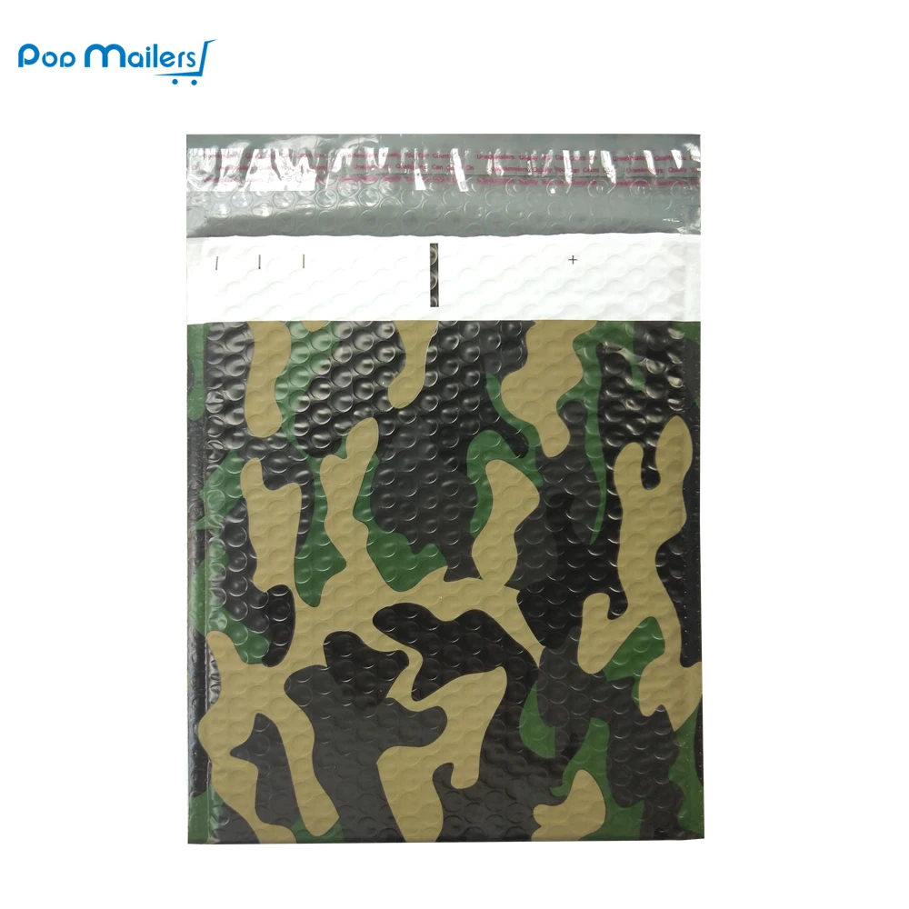 10 шт. 8 5x11 дюймов 235x280 мм камуфляжный пластиковый пузырьковый смешанный цвет