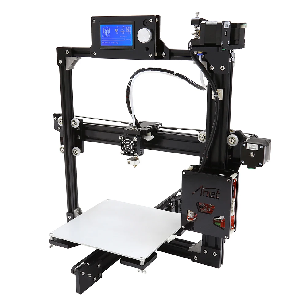 Anet A2 металлическая рамка простая сборка 3d принтер машина LCD 2004/12864 опционально DIY 3D