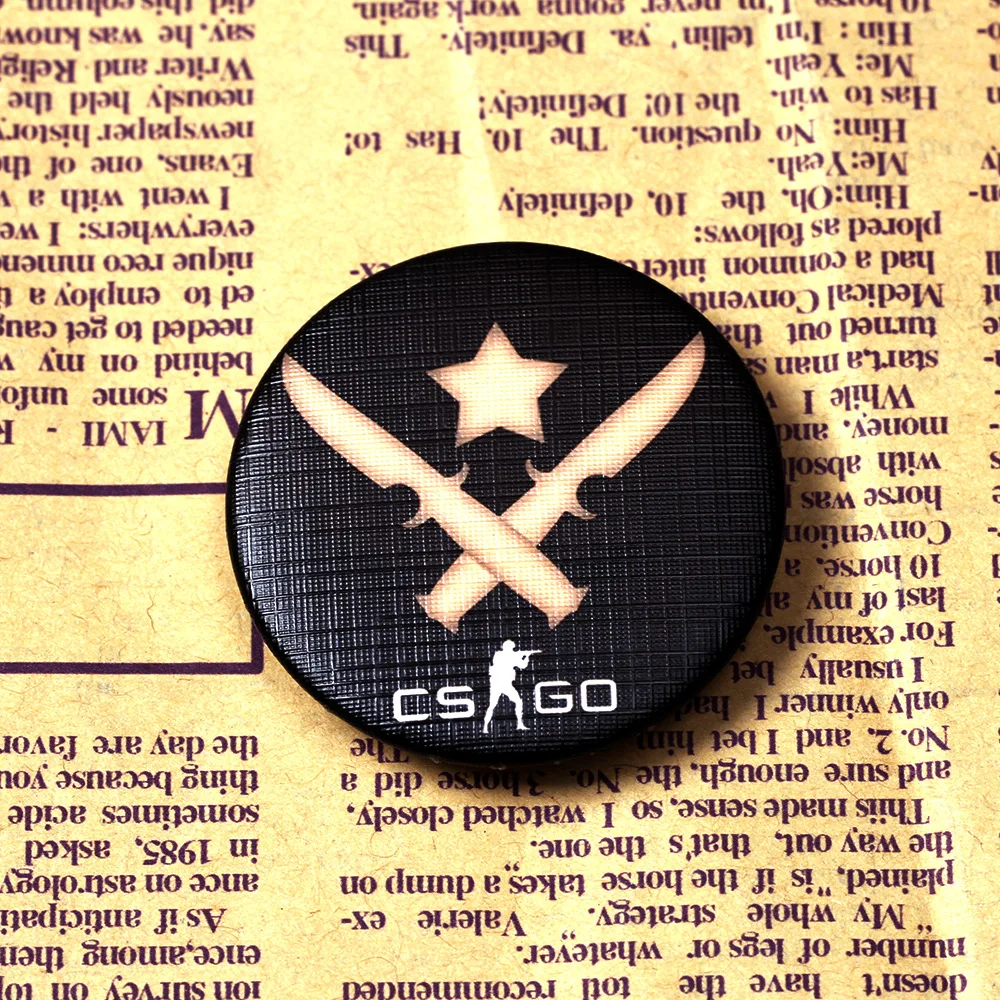 Игры CSGO пуговицы для лучших друзей значки CS GO школьная сумка DOTA значок на пиджак