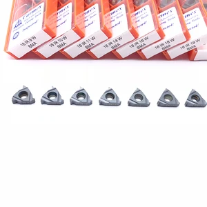 Лезвие для токарной резьбы с ЧПУ BMA Carmex карбидная вставка для токарного станка, 10 шт., 16ER, 16IR, 8 Вт, 9 Вт, 10 Вт, 11 Вт, 14 Вт, 20 Вт