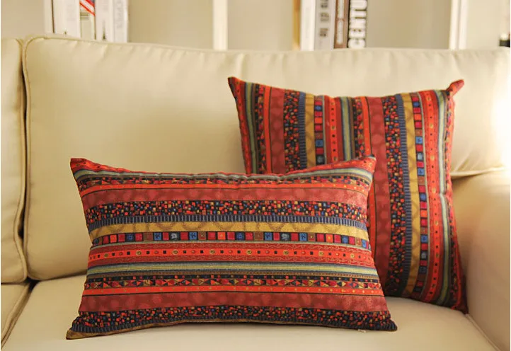 145 см x 100 богемный Африканский индийский принт хлопок лен этнические ткани для