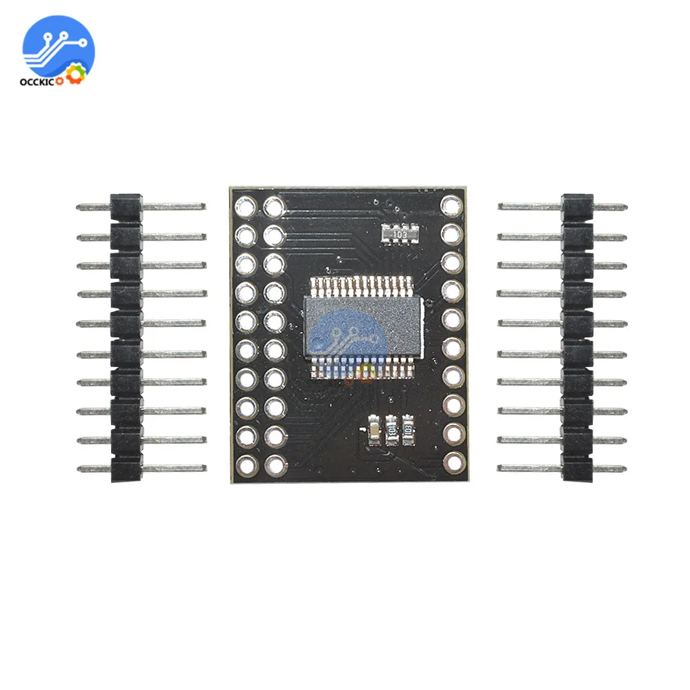 Модуль последовательного интерфейса IIC I2C MCP23017 SPI MCP23S17 двунаправленный 16 битный
