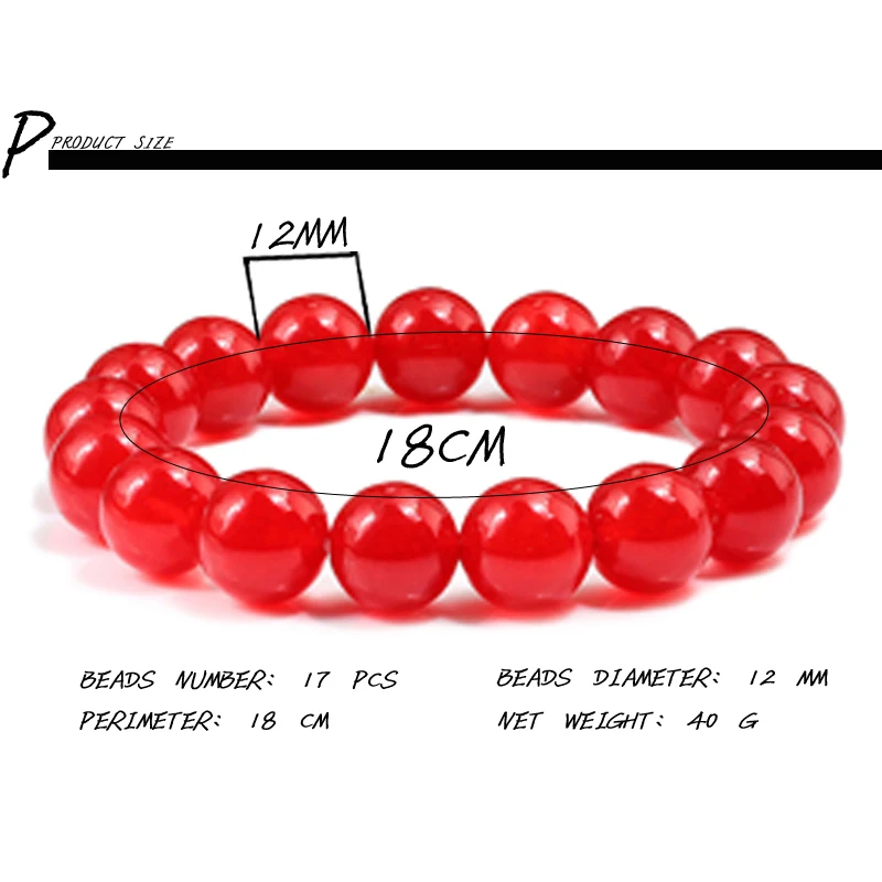 Classic 12 MM Natural Stone Beaded Chalcedony Bracelets$Bangles Elasticity Bracelet Buddha prayer Charms men Women Jewelry Gifts | Украшения