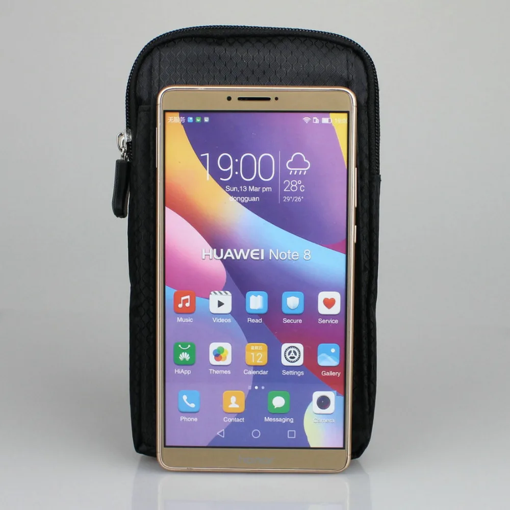 Водонепроницаемый нейлоновый чехол для мобильного телефона поясная сумка на