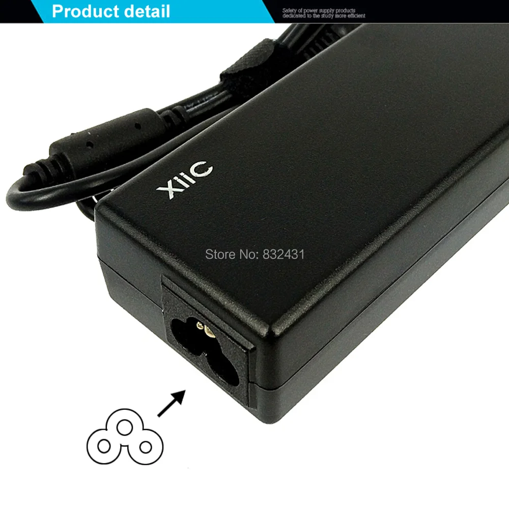 Xiic 19V 4.74A ноутбук адаптер переменного тока для ASUS Toshiba X53E X53S X52F X7BJ X72D X72F A52J X51r X51 AC Питание Зарядное устройство 5,5*2,5 мм 90 Вт