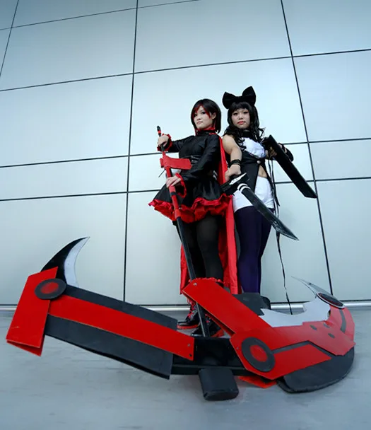 Черное платье для косплея Блейка белладонны боевая униформа костюм 11 |