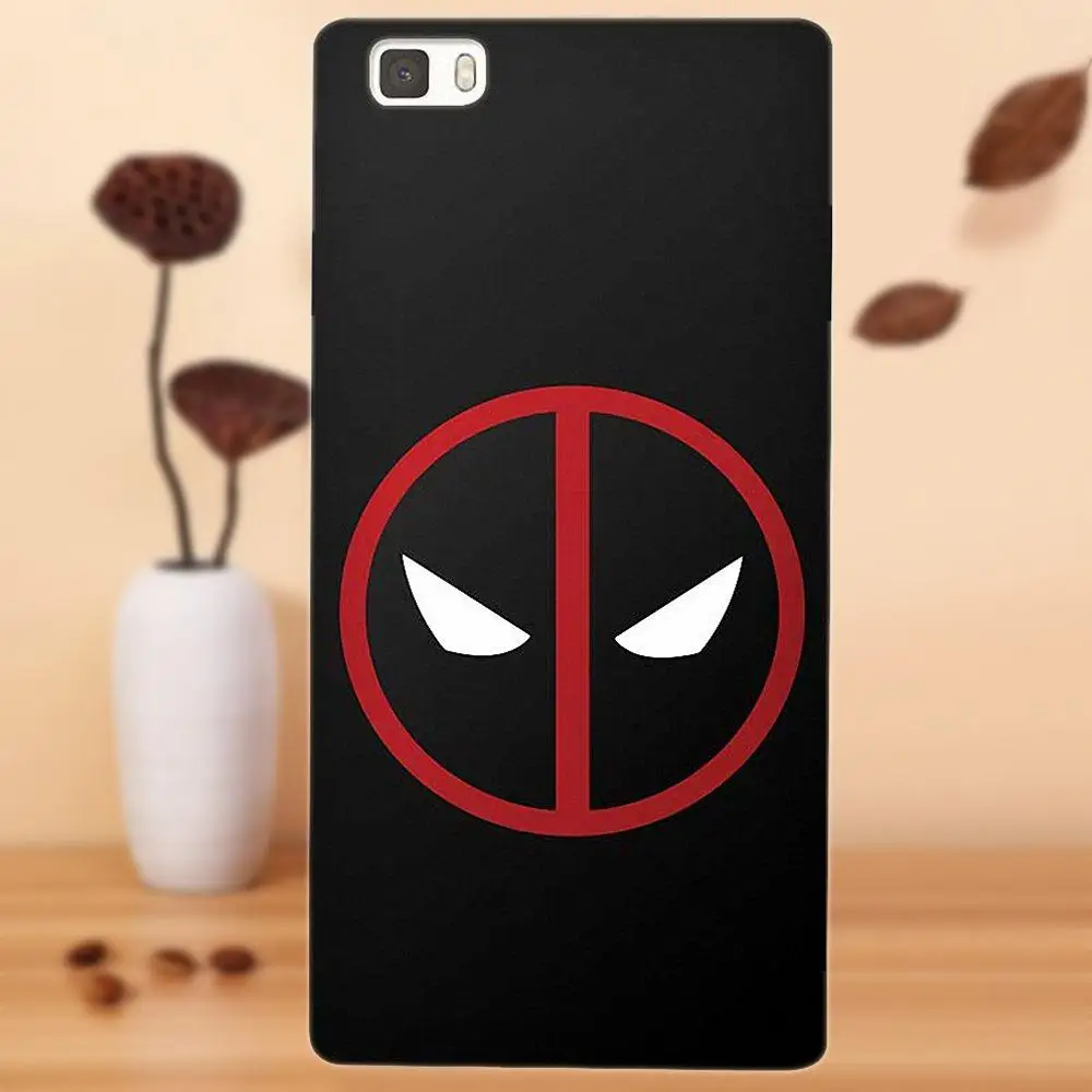 Bixedx Soft TPU Print Case Deadpool For Huawei G7 G8 Honor 5A 5C 5X 6 6X 7 8 V8 Mate 9 P7 P8 P9 P10 Lite Plus | Мобильные телефоны