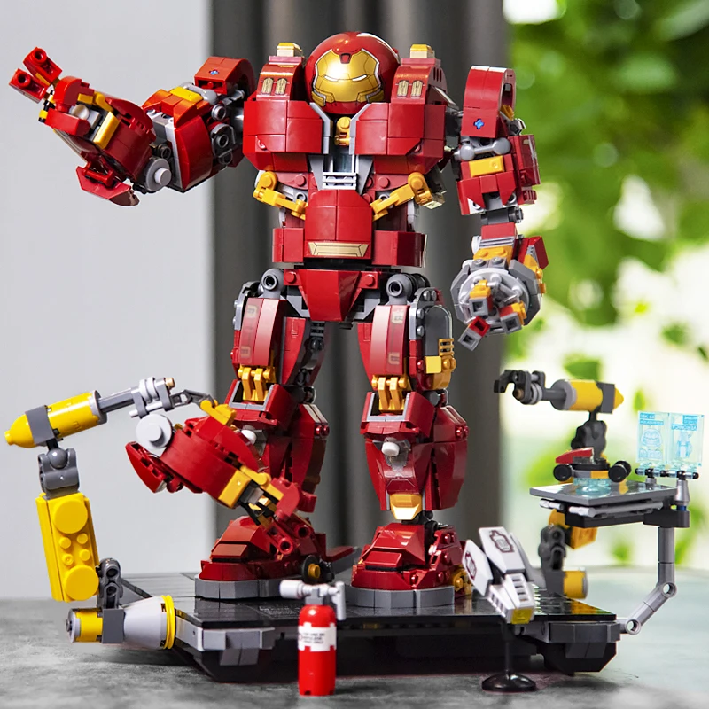 Новый Железный человек черный халкбастер MK43 Супер герои Marvel модель Мстителей