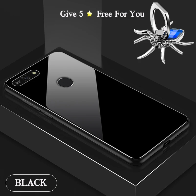 YueTuo coque чехол для HuaWei Honor 7A Pro Honor7A Y6 Prime 2018 3d on 360 защитные чехлы с закаленным стеклом