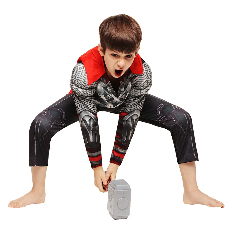 Классические маскарадные костюмы на Хэллоуин для мальчиков и девочек Тор