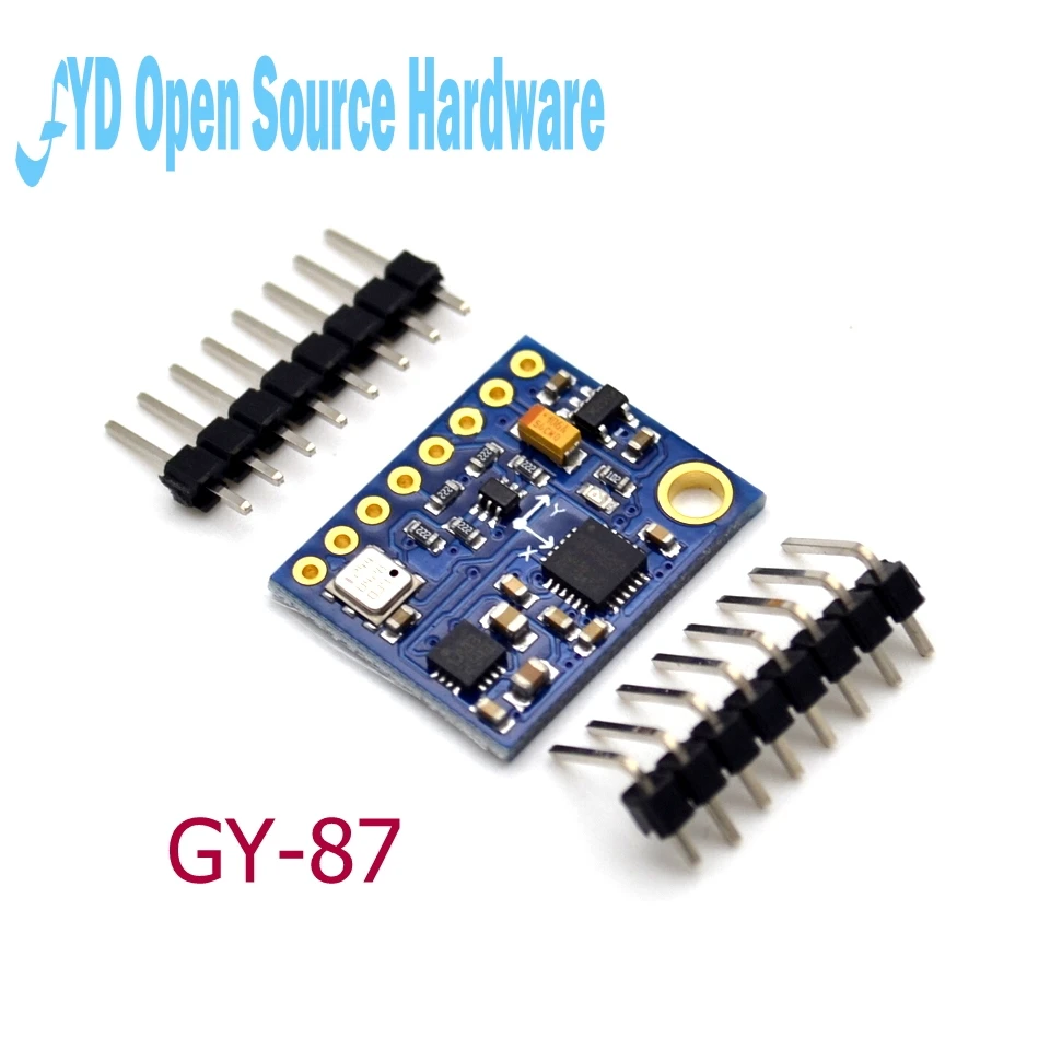 1 шт. GY 87 10DOF MPU6050 HMC5883L BMP180 GY87 10DOF|mpu6050 hmc5883l bmp180|hmc5883l10dof |