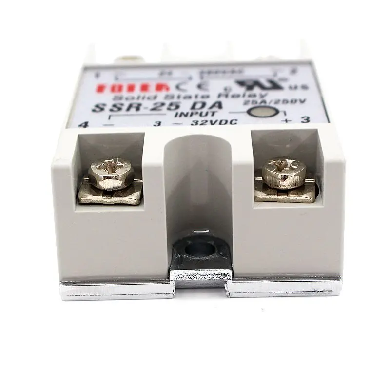 Твердотельные реле SSR-10DA SSR-25DA SSR-40DA 10A 25A 40A на самом деле 3-32 В постоянного тока в переменный 24-380V AC SSR 10DA 25DA 40DA