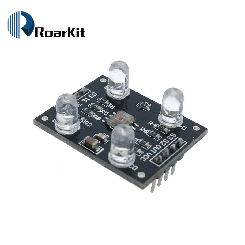 Датчик распознавания цветов TCS230 TCS3200 модуль цветного датчика для arduino|module for