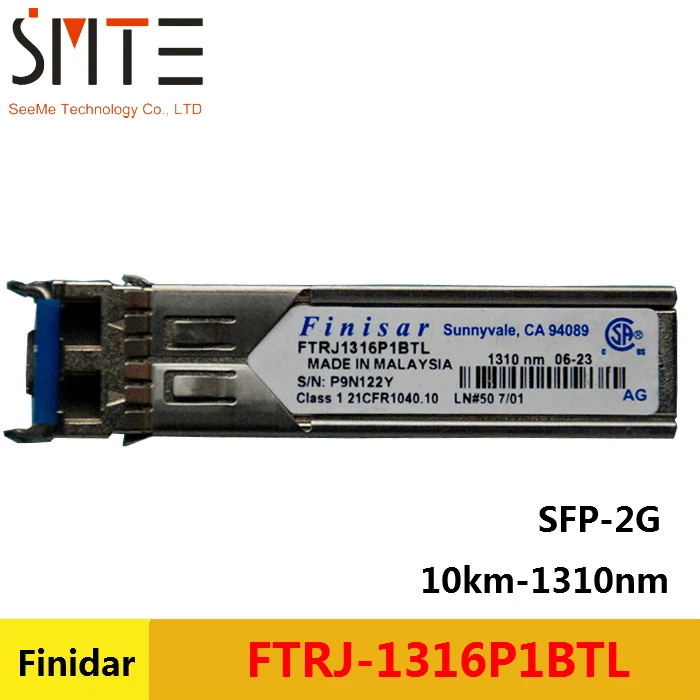 Finisar FTRJ1316P1BTL одномодовый модуль 2G 10km 1310nm SFP волоконно оптический трансивер|optical