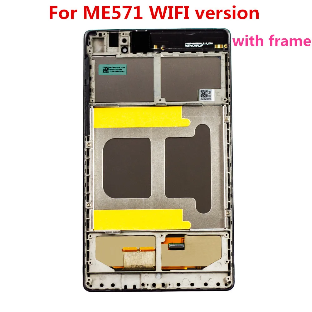 ME571 frame wifi STARDE для Google Nexus 7 2nd ME571 ME571K ME571KL K008 Gen 2013 3g/Wifi жк-дисплей сенсорный экран в сборе с рамкой - Цвет: ME571 frame wifi