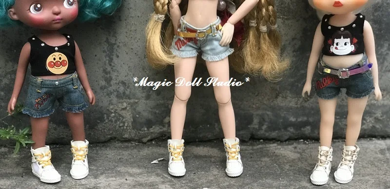 [MG665] ; кукольная обувь Neoblythe; кожаные парусиновые ботинки; подходит для Blyth Azone; кукла licca Outfis; розничная