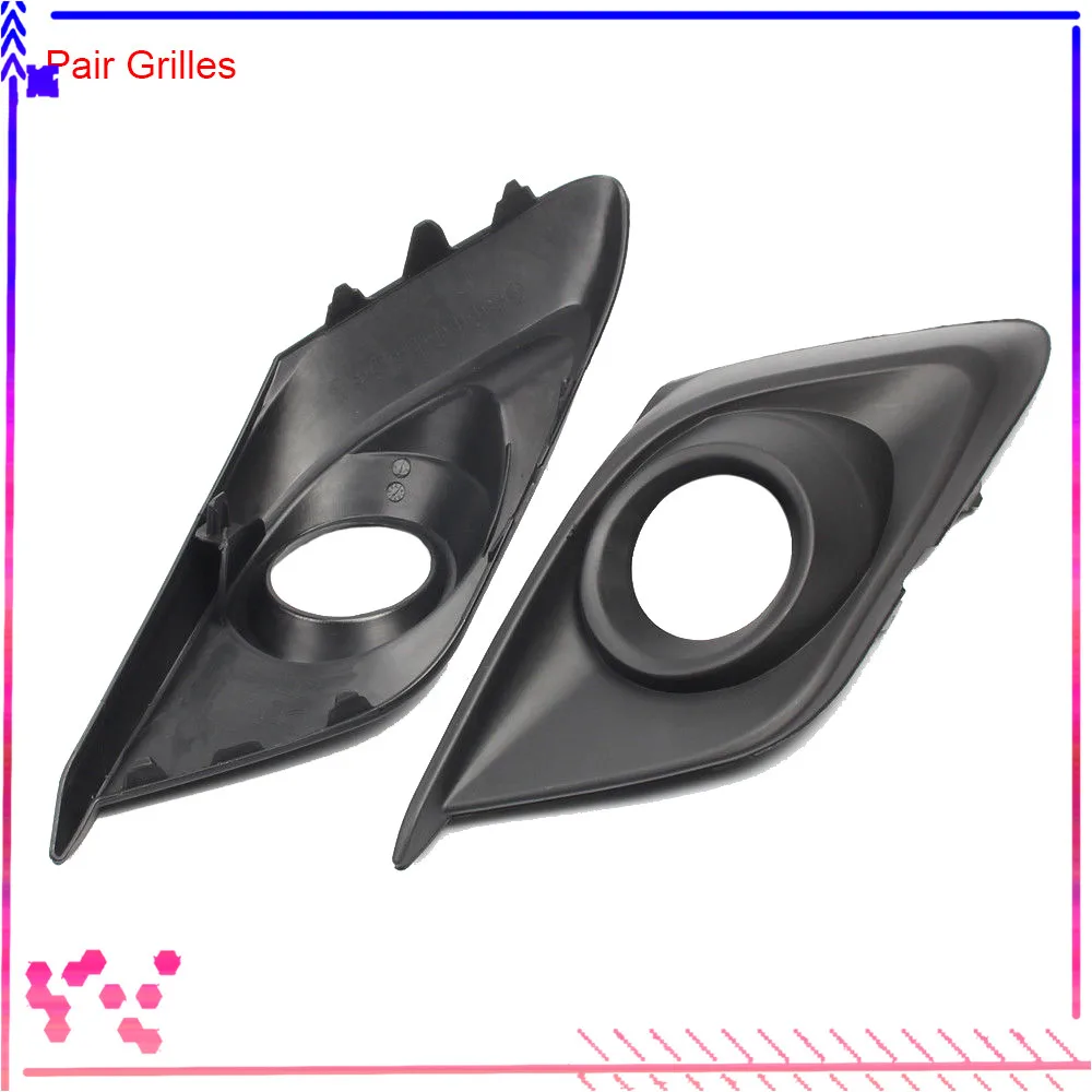 Черный Передний левый правый бампер нижняя противотуманная светильник РА