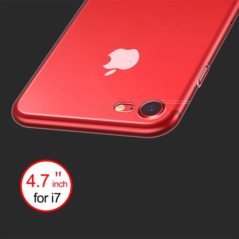 Case For iPhone 7 Plus Cases Transparent TPU Soft Covers Luxury Clear Shockproof |