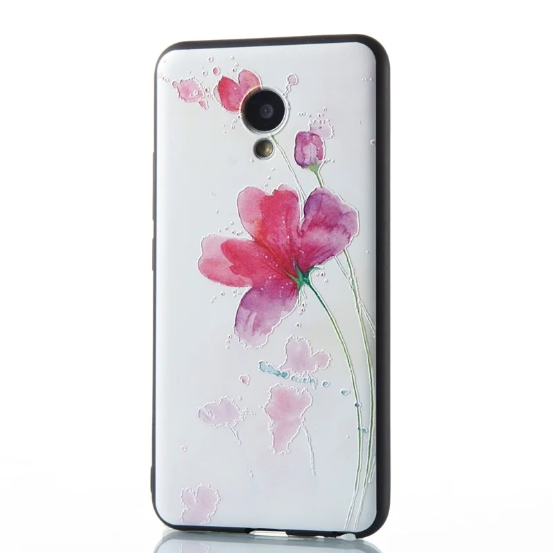 Чехол для Meizu M3 M3s mini M5 M6 Note M6s M5s Pro 6 Plus MX6 задняя крышка 3D рельефный милый кожаный