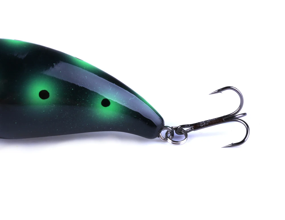 Hengjia жесткий пластик Дайвинг воблеры Искусственные Блесен форель сом PESCA Swimbaits 10