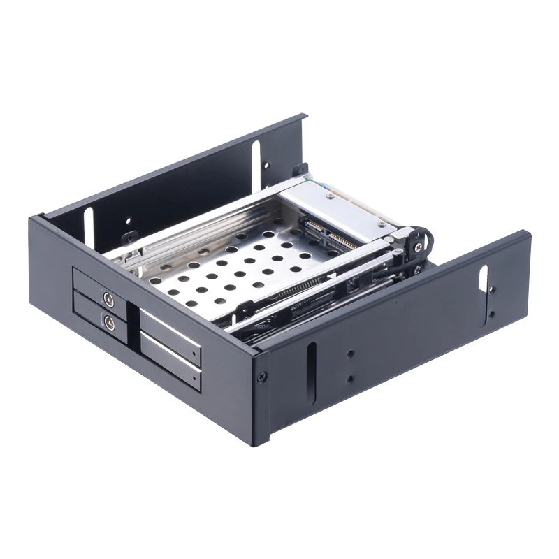 Мобильный стеллаж unеop ST5524 2 Bay 5 дюйма до для жесткого диска Optibay SATA SSD дюймового