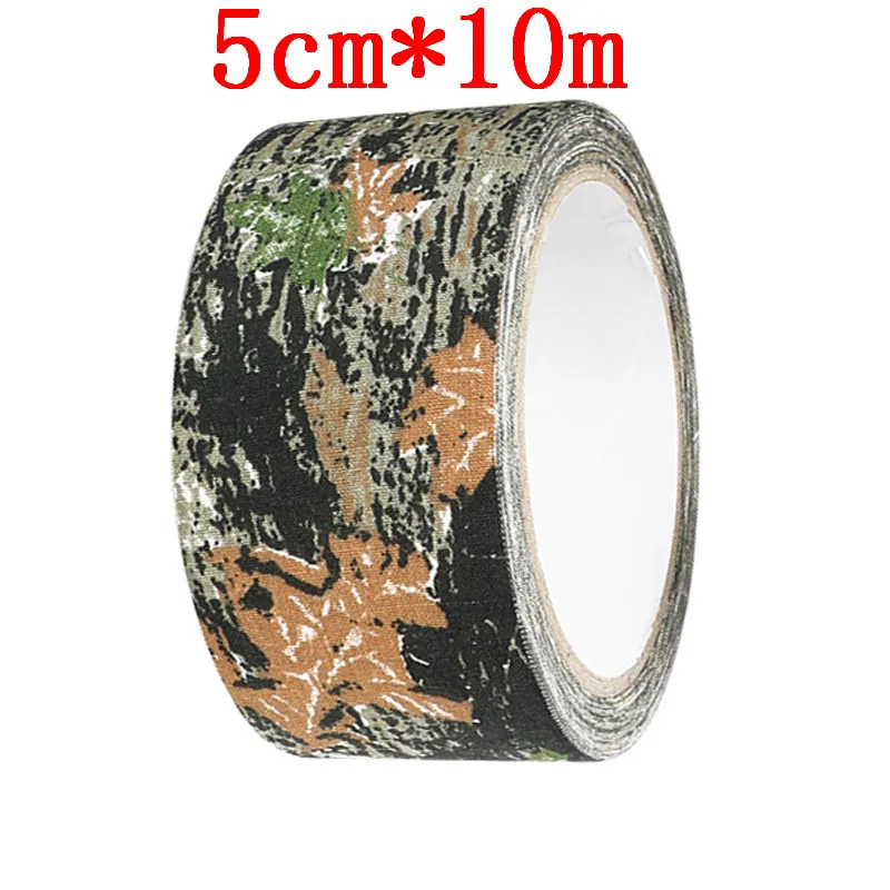 5 см x 4,5 м/5 см x 10 м армейский Камуфляжный инструмент для охоты и стрельбы камуфляжная невидимая лента водонепроницаемая пленка прочные аксессуары новое поступление - Цвет: 4