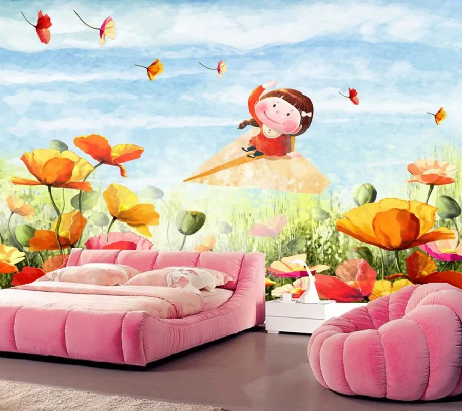 Настенные 3d обои на заказ картина маслом для гостиной дивана телевизора кофейни