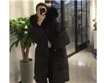 Зима 2020 новый длинный Модный женский пуховик большой размер толстый супер