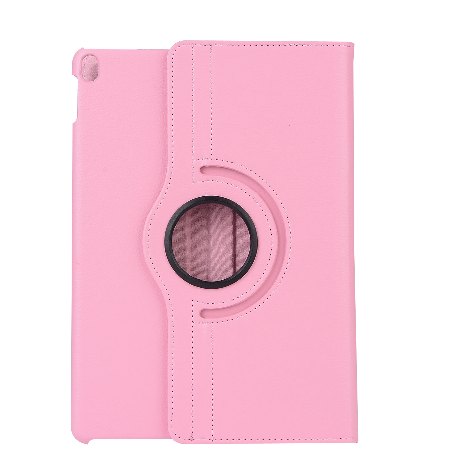 Розовый Чехол для iPad Pro 10,5, WEFOR из искусственной кожи с откидной крышкой, смарт-подставка, вращающаяся на 360 градусов, для нового iPad Pro, 10,5 дюймов, чехол - Цвет: Розовый