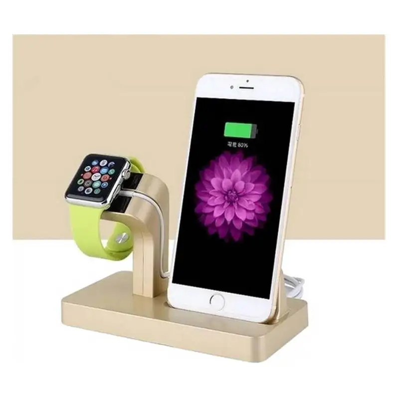 2 в 1 зарядная док-станция держателя для Apple Watch i Wach Series 1 2 3 4 iPhone 6 S 7 8 X plus гаджеты