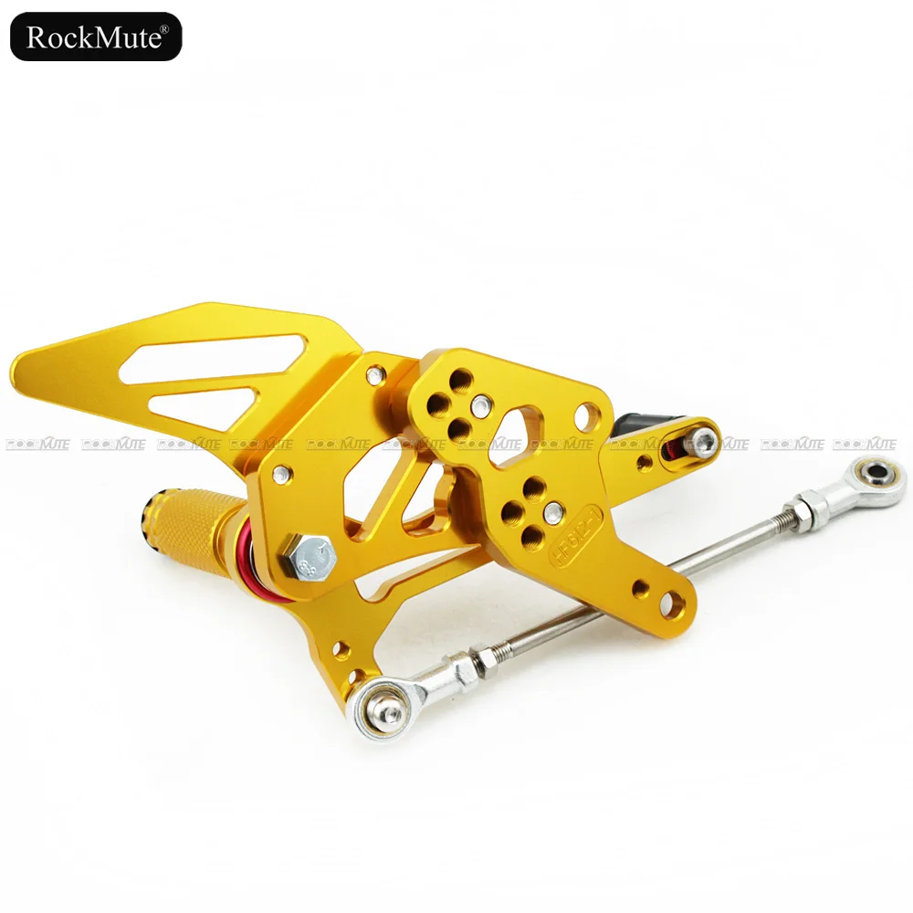 Мотоцикл Rearsets для Yamaha YZF R25/R3 MT-25 MT-03 2015-2017 Регулируемый рычаг переключения передач